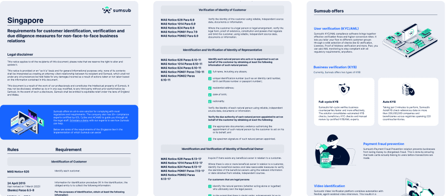 Compliance Guidelines: Singapore